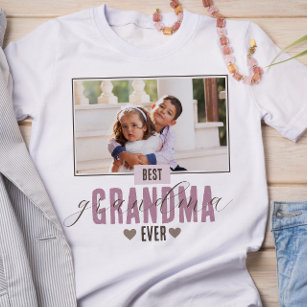 Camiseta Los mejores nietos de la foto del Día de la Madre