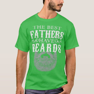 Camiseta Los Mejores Padres Tienen Barba