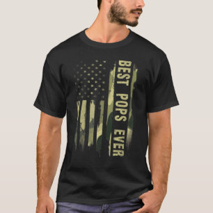 Camiseta Los mejores papas norteamericanos del Día del Padr
