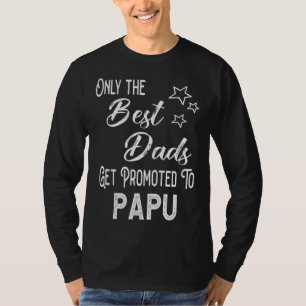 Camiseta Los mejores papás son ascendidos a abuelo griego P