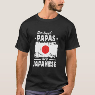 Camiseta Los mejores papás son Día del Padre Japonés Japón
