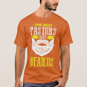 Camiseta Los mejores pastores tienen barbas cristianas