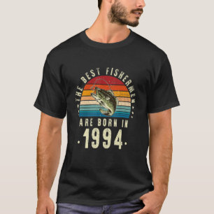 Camiseta Los Mejores Pescadores Nacieron En 1994 Vintage 28
