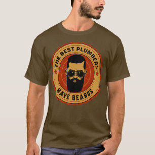 Camiseta Los mejores plomeros tienen barbas