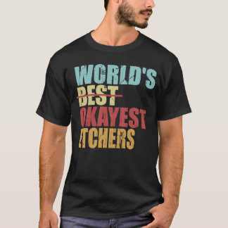 Camiseta los mejores profesores de okayer del mundo