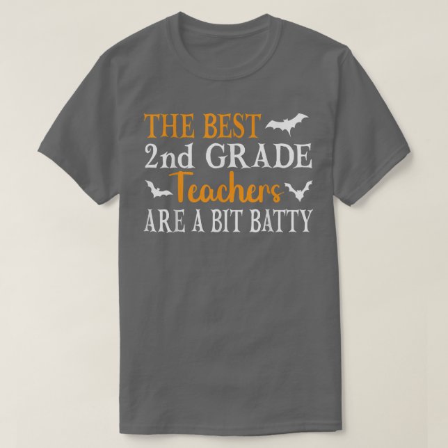 Camiseta Los mejores profesores de segundo grado son un poc (Diseño del anverso)