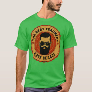 Camiseta Los mejores profesores tienen barba 2