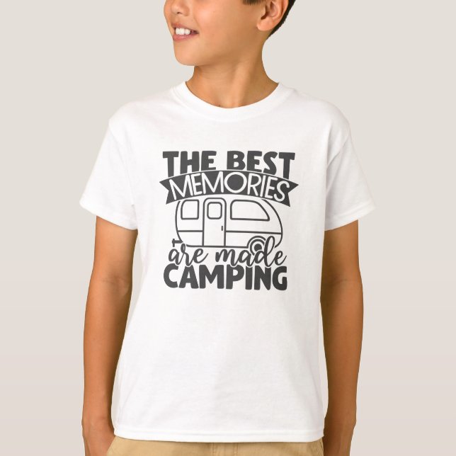 Camiseta Los Mejores Recuerdos Se Hacen Divertidos A Campin (Anverso)