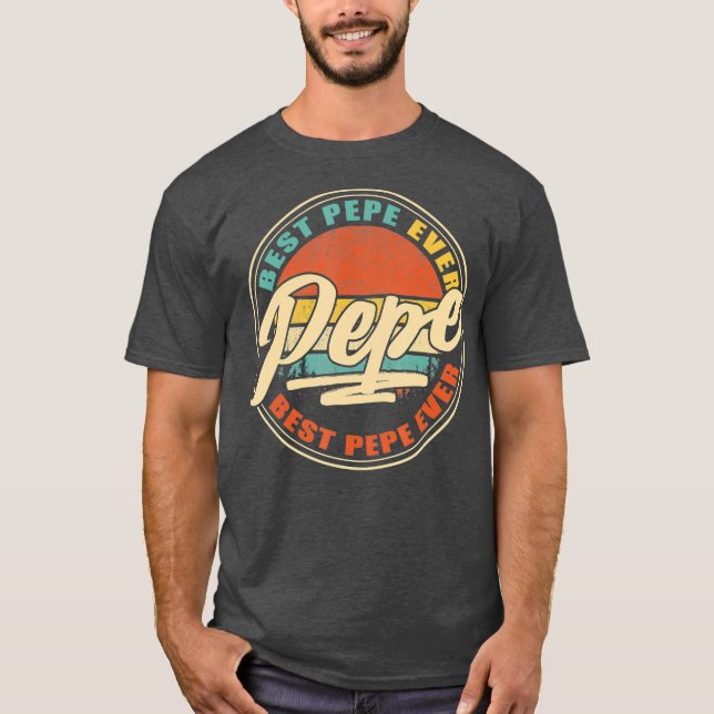 Camiseta Los mejores regalos de abuelo de Pepe siempre dive (Anverso)
