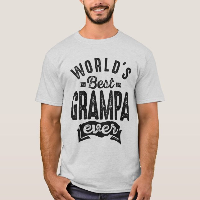 Camiseta Los mejores regalos de Grampa (Anverso)
