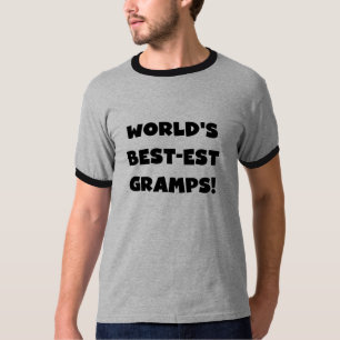 Camiseta Los mejores regalos de gramps del mundo del texto