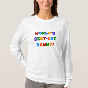 Camiseta Los mejores regalos de los colores brillantes de l