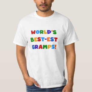 Camiseta Los mejores regalos de los mejores Gramps del mund