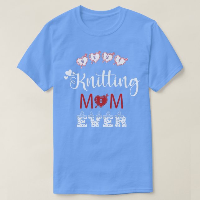 Camiseta Los mejores regalos de mamá de punto (Diseño del anverso)