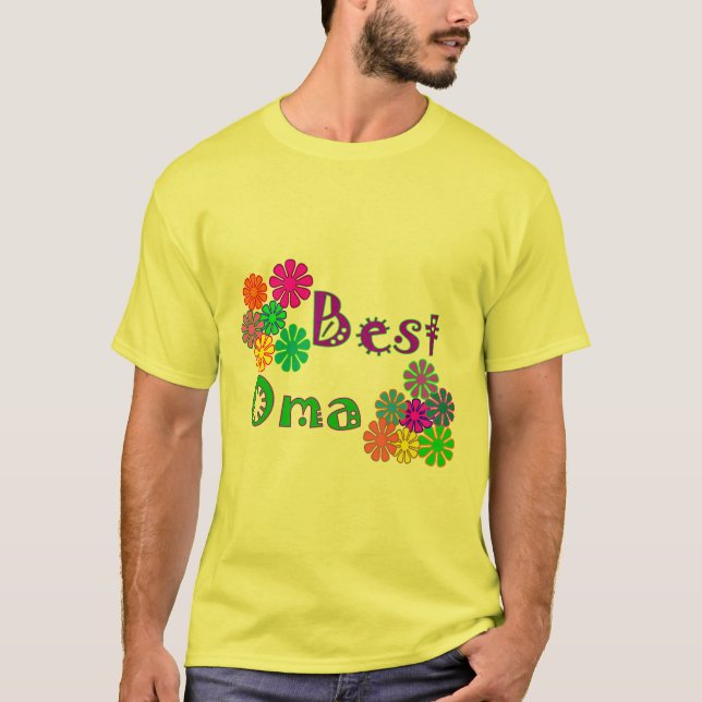 Camiseta Los mejores regalos del día de madre de Oma (Anverso)