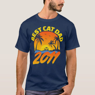 Camiseta Los mejores regalos del Día del Padre del Gato 201
