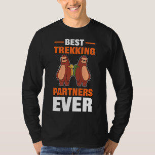 Camiseta Los mejores socios de senderismo hacen senderismo