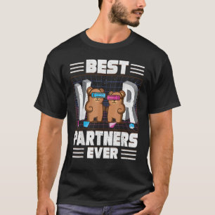 Camiseta Los Mejores Socios VR Reality Virtual VR Bear Cou