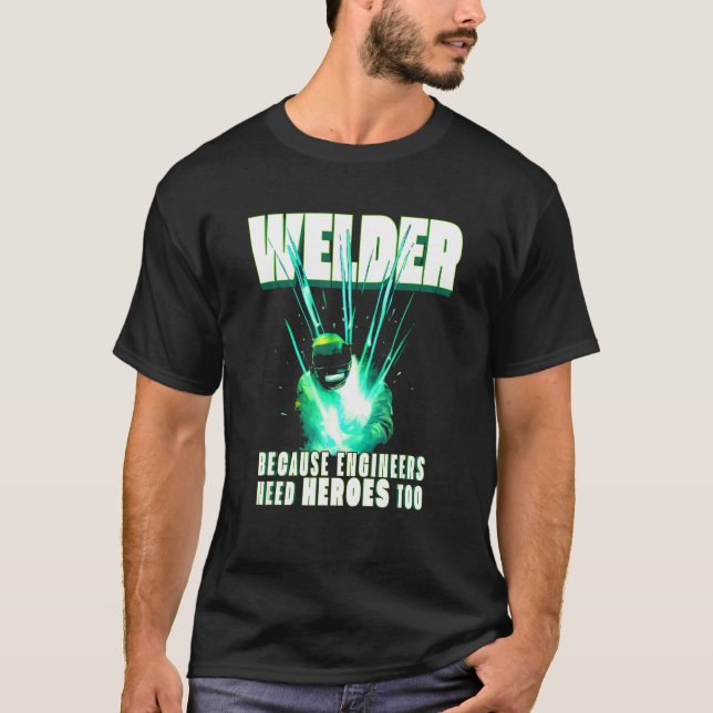 Camiseta Los mejores soldados papá trabajadores Metalizado  (Anverso)