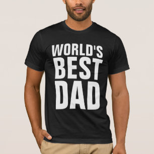 Camiseta LOS MEJORES Tees DAD T-S-Camisetas DEL MUNDO