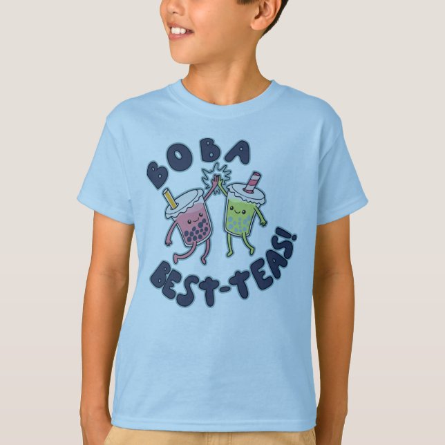 Camiseta ¡Los mejores tés de boba! (Anverso)