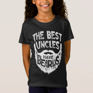 Camiseta Los mejores tíos tienen barbas con barba hombres p