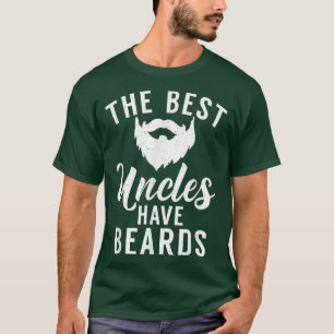 Camiseta Los mejores tíos tienen barbas, hermano de la fami