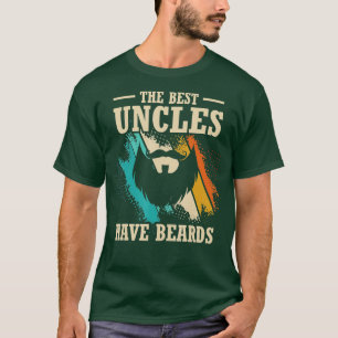 Camiseta Los mejores tíos tienen barbas, hombres con barba