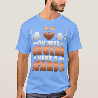 Camiseta Los Mejores Tíos Tienen Una Barba Clásica TShirt