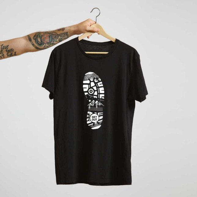 Camiseta Los mejores zapatos modernos Imprimir hombres cami (Subido por el creador)