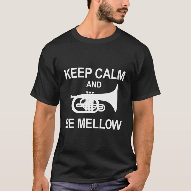 Camiseta Los Mellófonos Mantengan La Calma Y Sean Mellow Ma (Anverso)