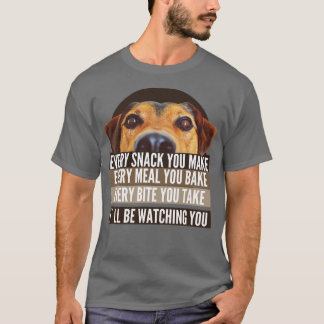 CAMISETA LOS MENORES ESTARÁN VIENDO A LOS AMANTES DEL PERRO