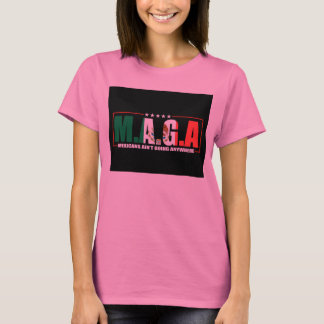 Camiseta Los mexicanos de la M.A.G.A. no van a ninguna part