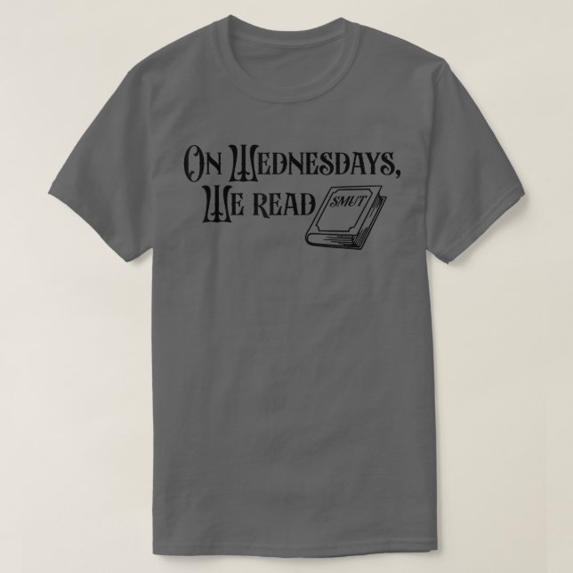 Camiseta Los miércoles leemos el libro de mut sobre los rom (Diseño del anverso)