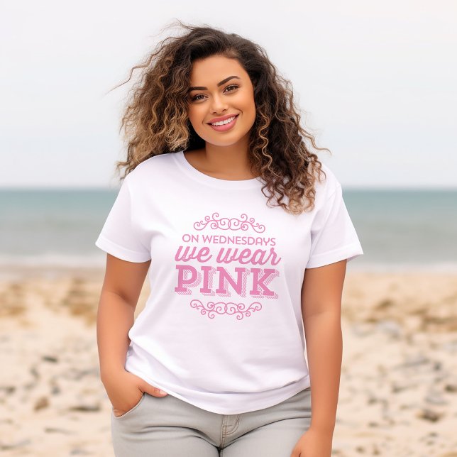 Camiseta Los Miércoles Usamos Rosa (Subido por el creador)