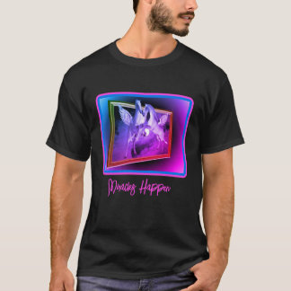 Camiseta Los milagros ocurren en los caballos Pegasus Inspi