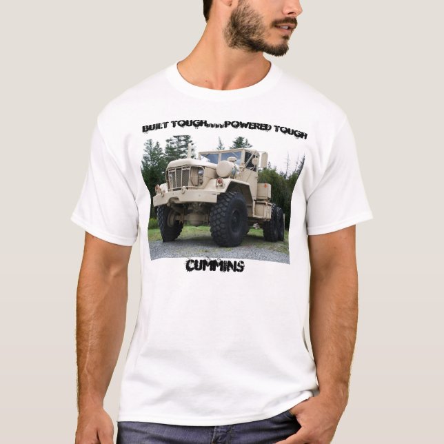 Camiseta los militares 6X6 acarrean (Anverso)