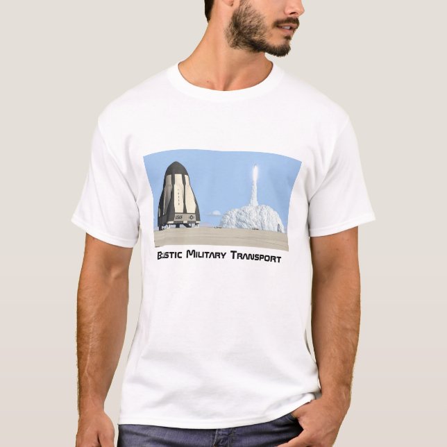 Camiseta Los militares balísticos transportan (BMT) (Anverso)
