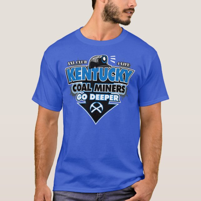 CAMISETA LOS MINEROS DE CARBÓN DE KENTUCKY VAN MÁS (Anverso)