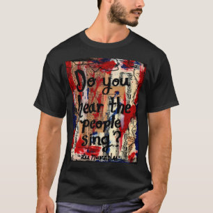 Camiseta Los Miserables musical de teatro de Broadway teatr