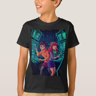 Camiseta Los misterios de los solventes en la oscuridad