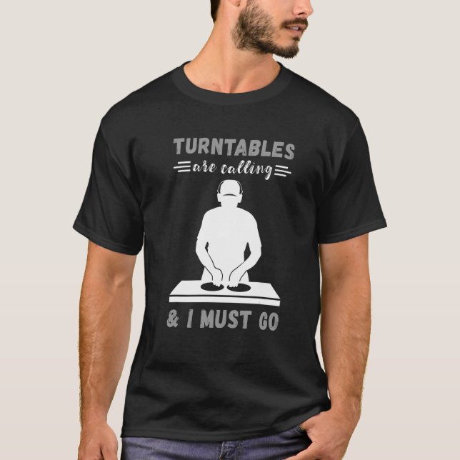 Camiseta Los modificadores llaman a DJ Turnable House DJ Tu (Anverso)