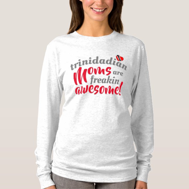 Camiseta Los MOMS trinitenses son increíbles (Anverso)