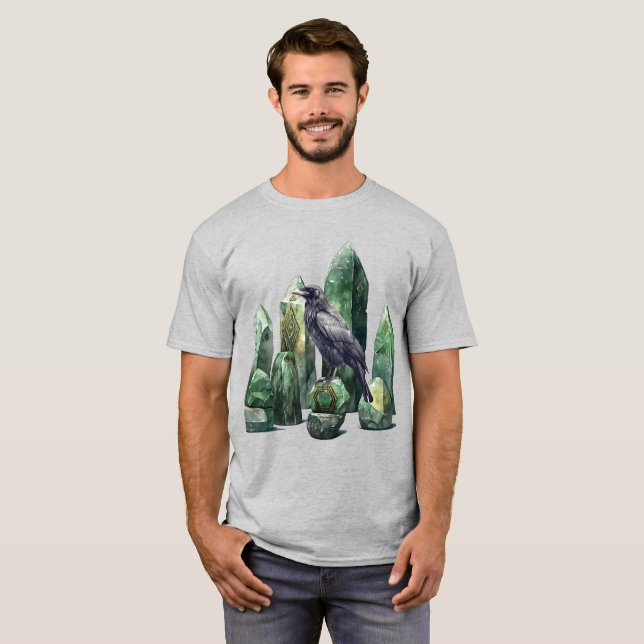 Camiseta Los Monolitos del Cuervo de Odín (Anverso completo)