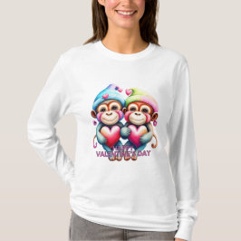 Camiseta Los monos adorables celebran