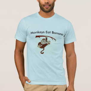 Camiseta Los monos comen plátanos