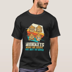 Camiseta Los monos me hacen feliz