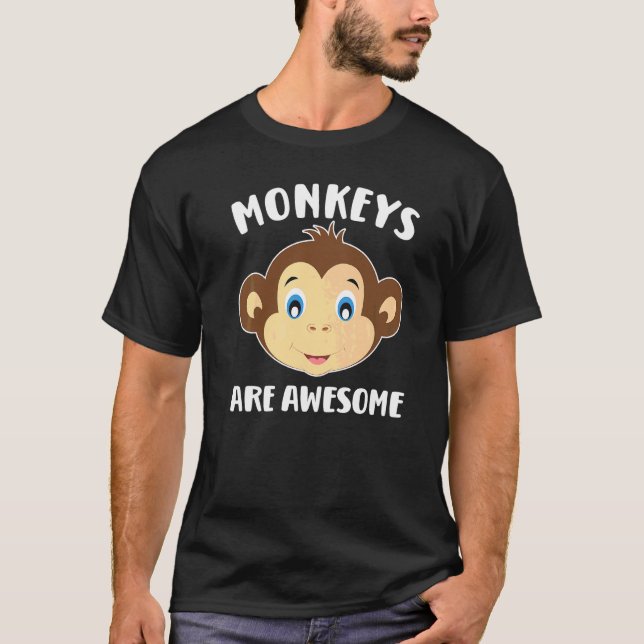 Camiseta Los monos son increíbles (Anverso)
