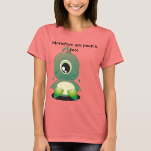 Camiseta Los monstruos son gente también