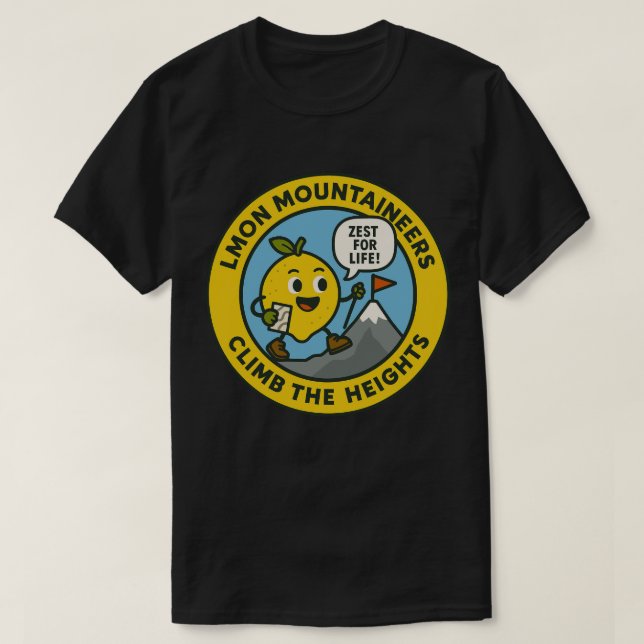 Camiseta Los Montañeros De Limón Suben Las Alturas (Diseño del anverso)